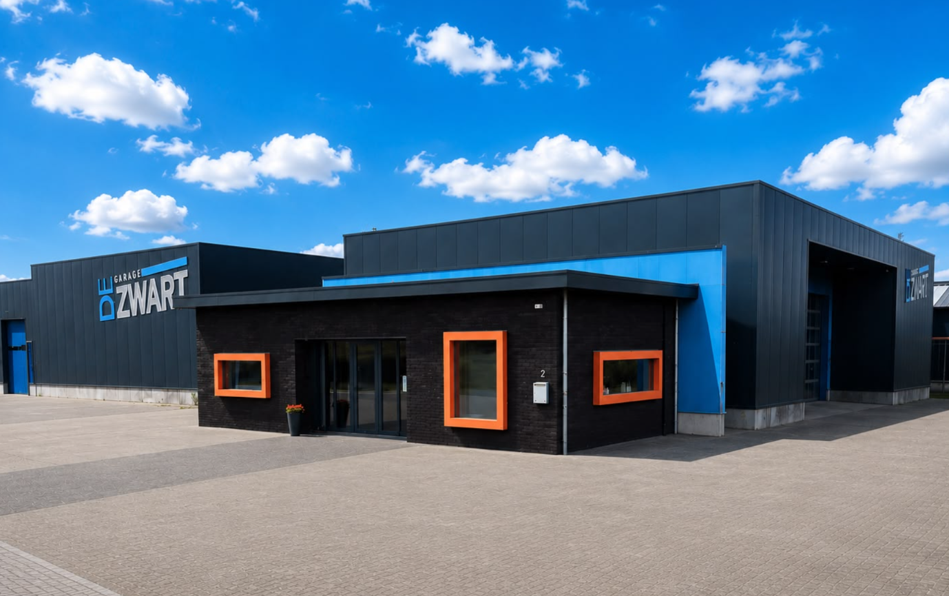 Onderhoud in de werkplaats van Garage de Zwart